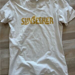 Sunseeker Yellow Oatmeal Graphic Tee